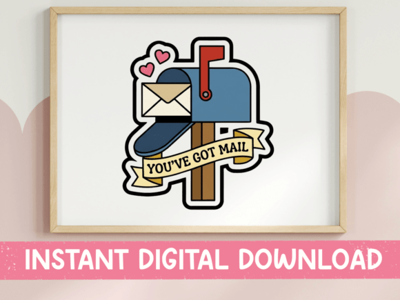 You ve Got Mail Mailbox Sticker Graphics